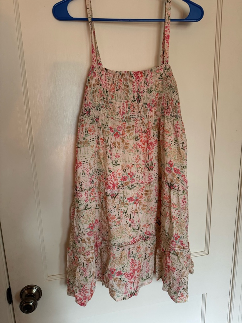Love Riche Floral Smocked Dress
